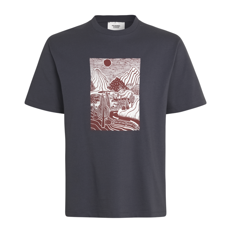 PNS Off-Race Graphic T-Shirt Steel