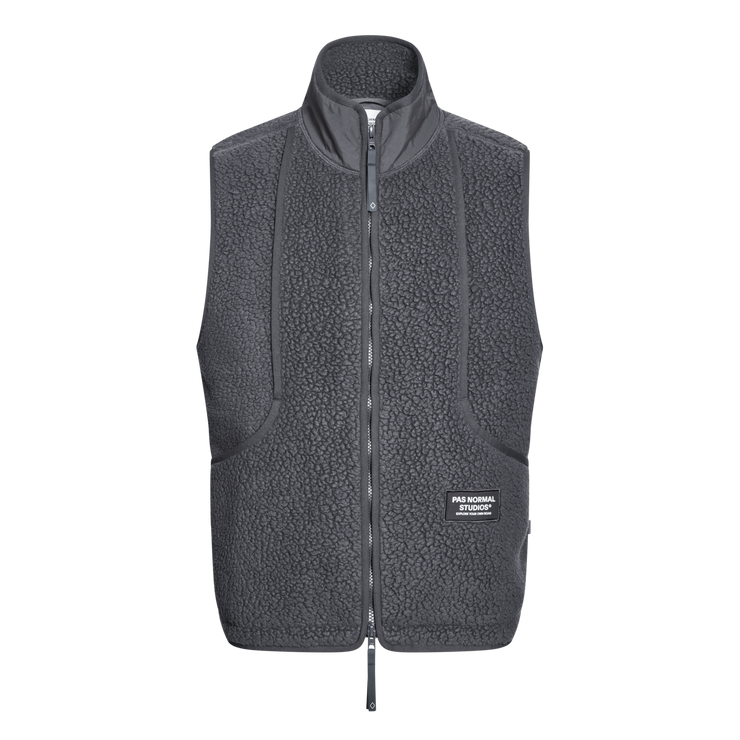 PNS Off-Race Pile Fleece Vest Steel
