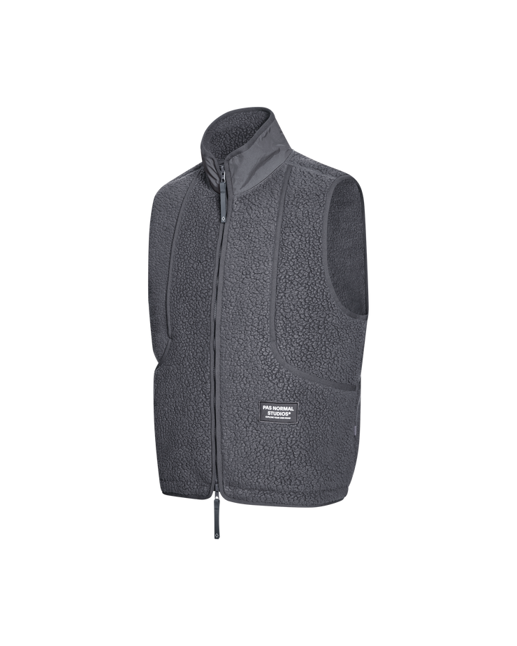PNS Off-Race Pile Fleece Vest Steel