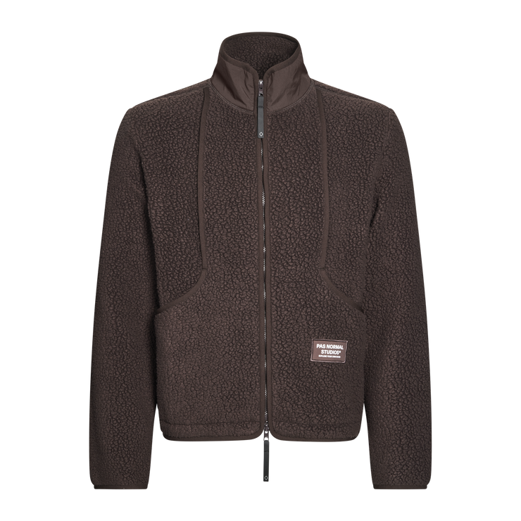 PNS Off-Race Pile Fleece Jacket Light Brown