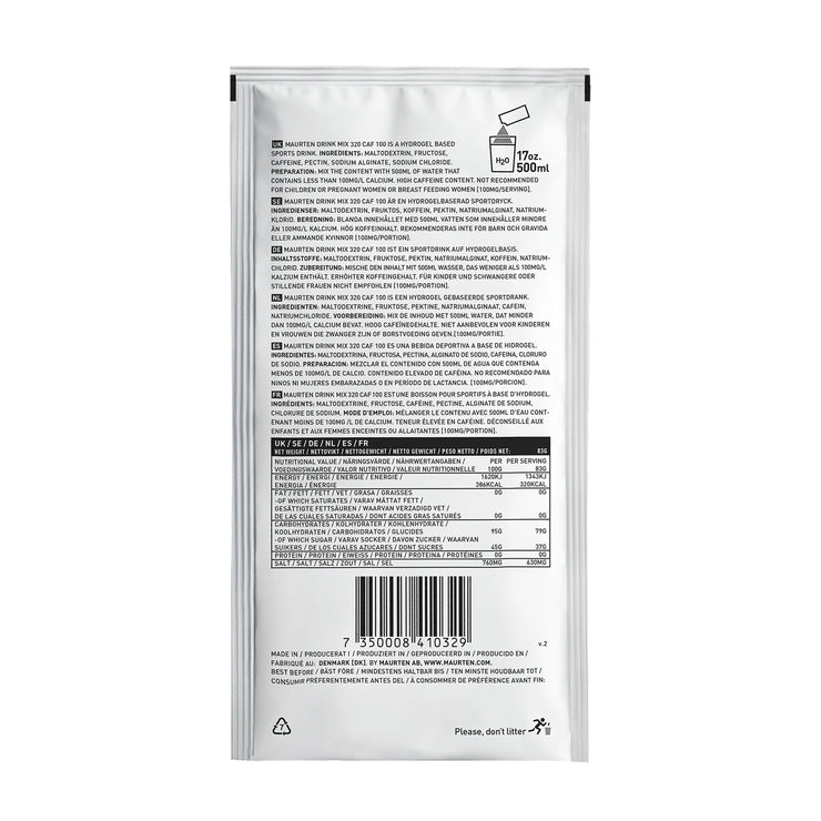 Maurten Drink Mix 320 Caf 100 (Box of 14)
