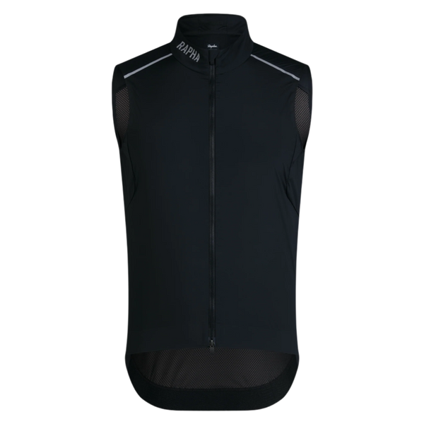 Rapha Pro Team Men's Gilet II Black/Silver | Maats.cc – Maats.cc