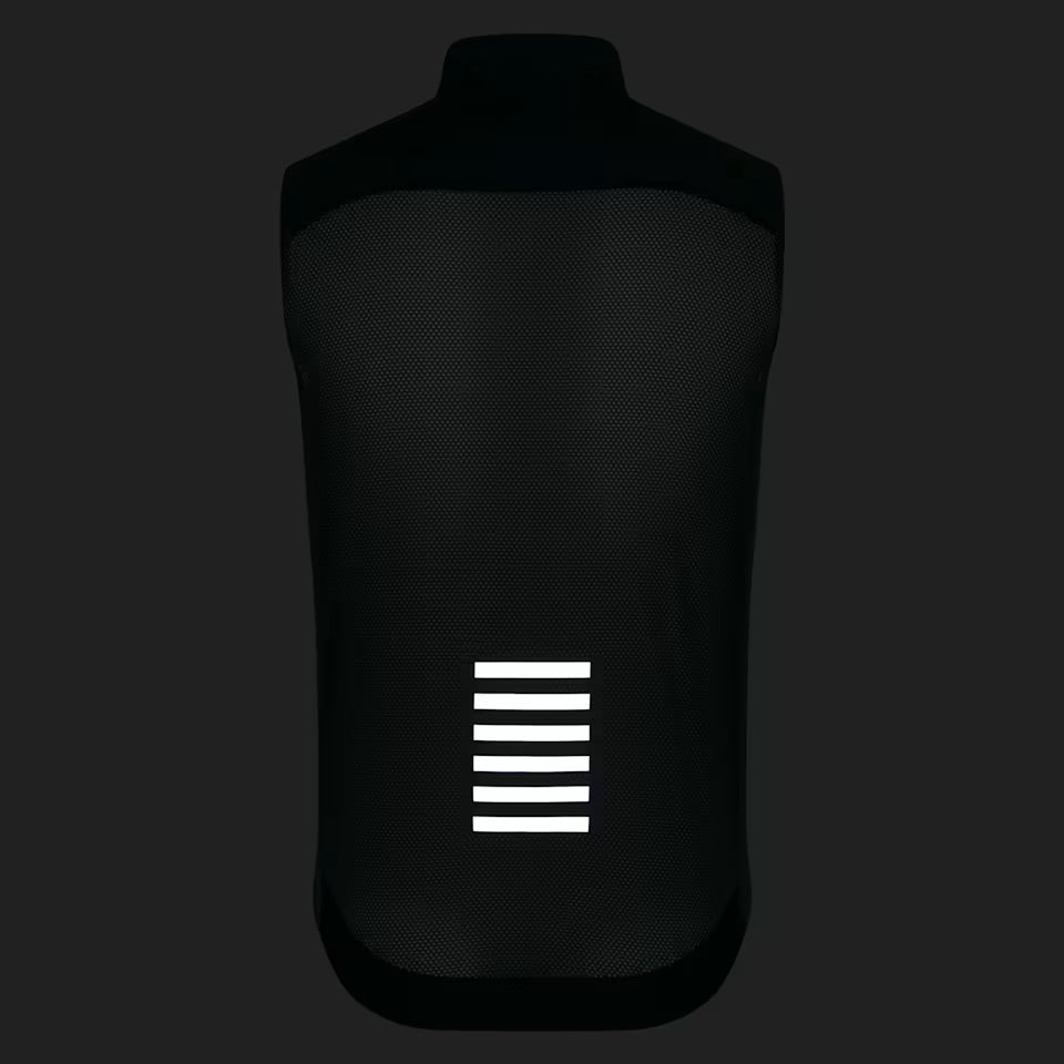 Rapha Pro Team Men's Gilet II Black/Silver | Maats.cc – Maats.cc