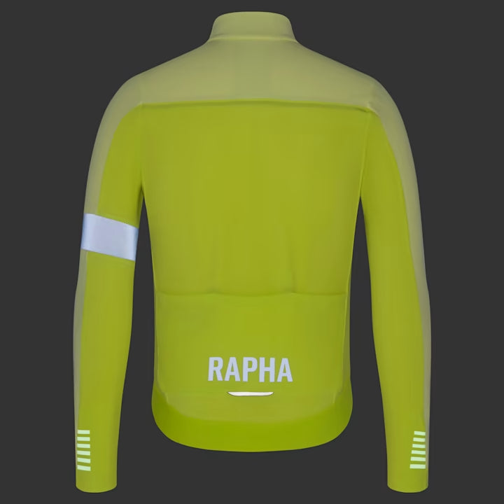 Rapha Pro Team Men's Winter Jacket Lime Green/Green