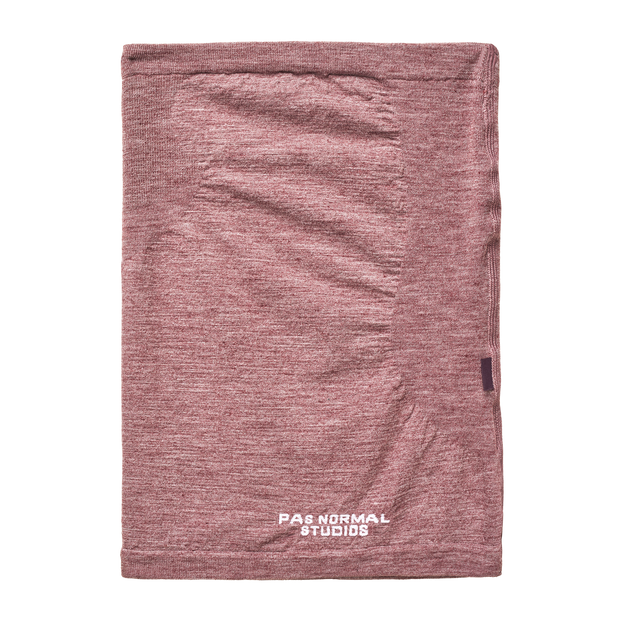 PNS Logo Merino Knit Necktube Maroon