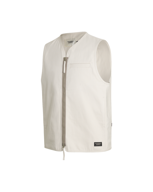 PNS Off-Race Cotton Twill Vest Limestone