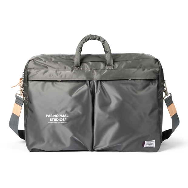 Porter-Yoshida x PNS 2-Way Briefcase Grey