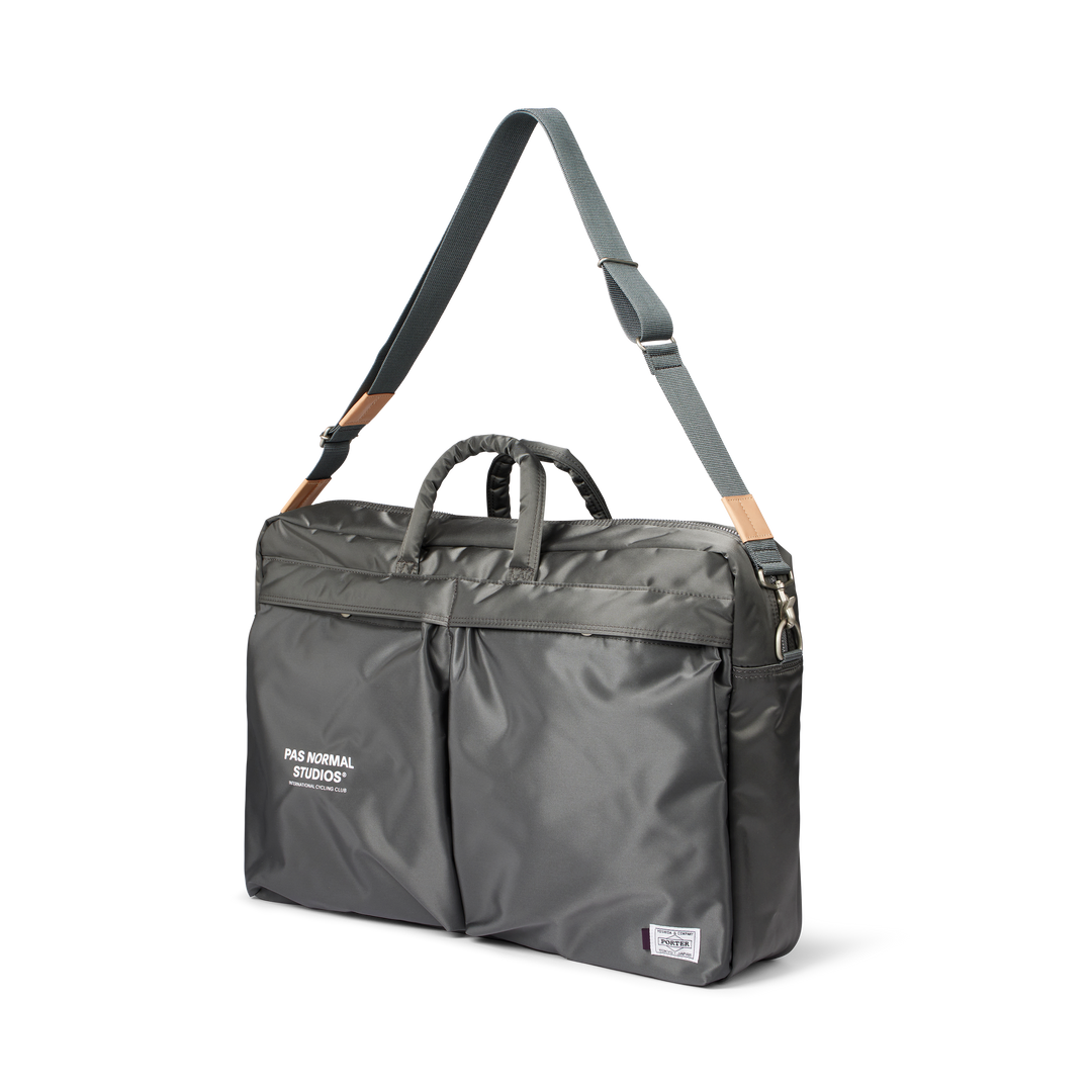 Porter-Yoshida x PNS 2-Way Briefcase Grey | Maats.cc – Maats.cc Porter-Yoshida x PNS 2-Way Briefcase Grey | Maats.cc – Maats.cc