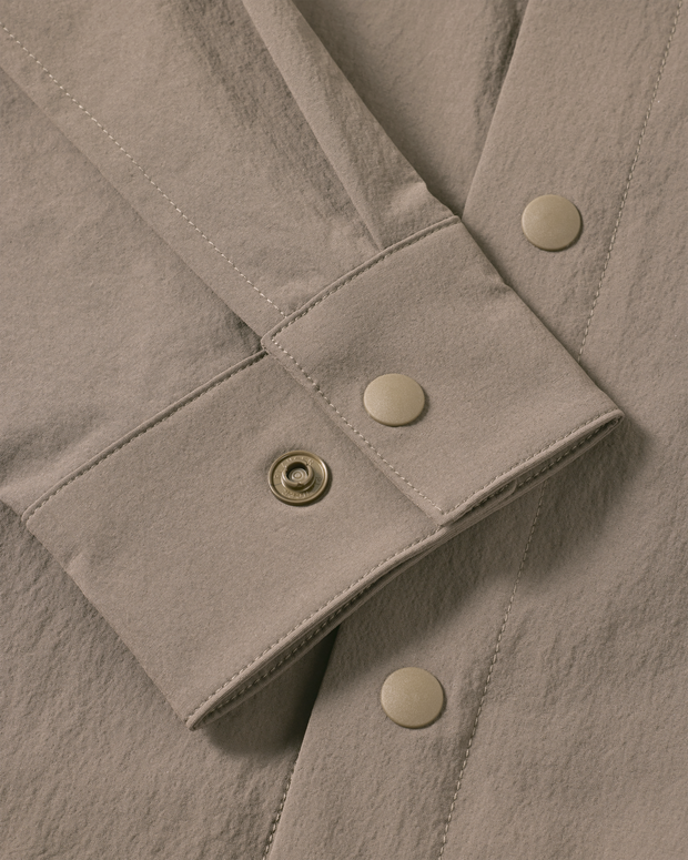 PNS Off-Race Tech Overshirt Ash Brown