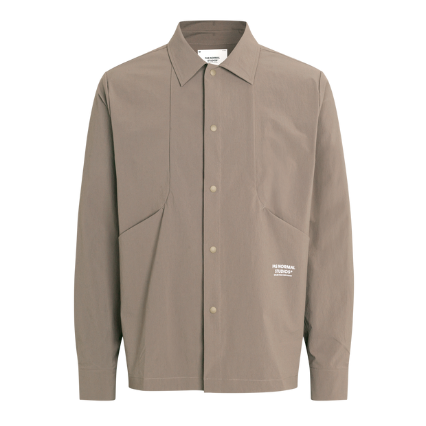 PNS Off-Race Tech Overshirt Ash Brown