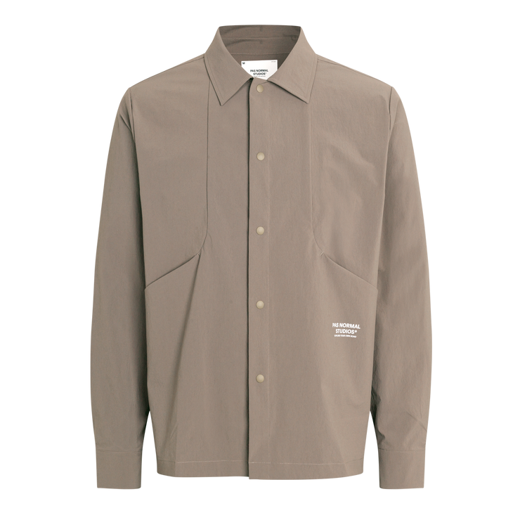 PNS Off-Race Tech Overshirt Ash Brown