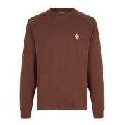 PNS Off-Race Patch Longsleeve T-Shirt Rust - Maats Cycling Culture