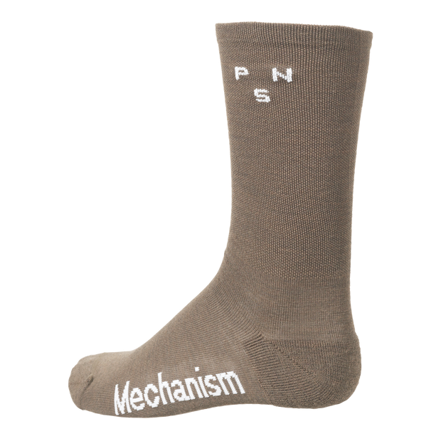 PNS Mechanism Thermal Socks Dark Stone - Maats Cycling Culture