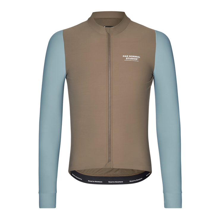 PNS Mechanism Men's Longsleeve Jersey Dusty Blue/Dark Stone - Maats Cycling Culture