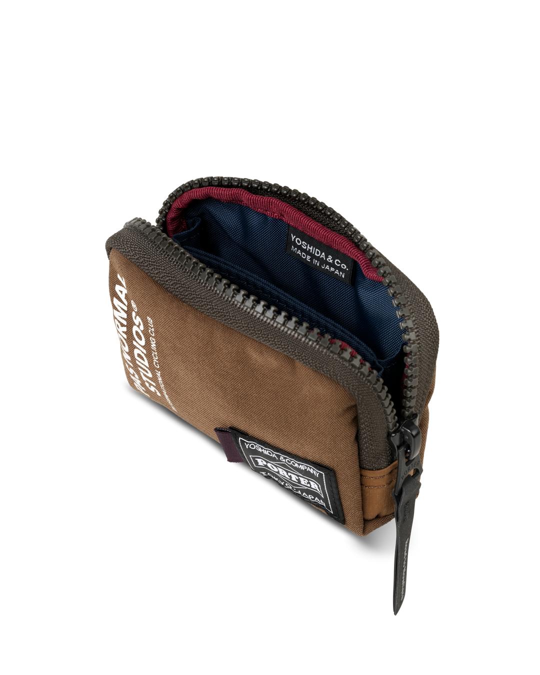 小物 PORTER CURRENT COIN & PASS CASE PNS x Porter Coin Case Light Brown | Maats.cc – Maats.cc