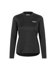 PNS Balance Women's Longsleeve T-shirt Black - Maats Cycling Culture