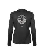 PNS Balance Women's Longsleeve T-shirt Black - Maats Cycling Culture