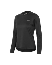 PNS Balance Women's Longsleeve T-shirt Black - Maats Cycling Culture