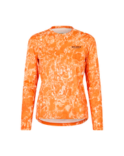 PNS Balance Women's Longsleeve T-shirt Orange AOP - Maats Cycling Culture