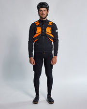 Albion All Road Visibility Cargo Vest Hi-Vis Orange/Reflective