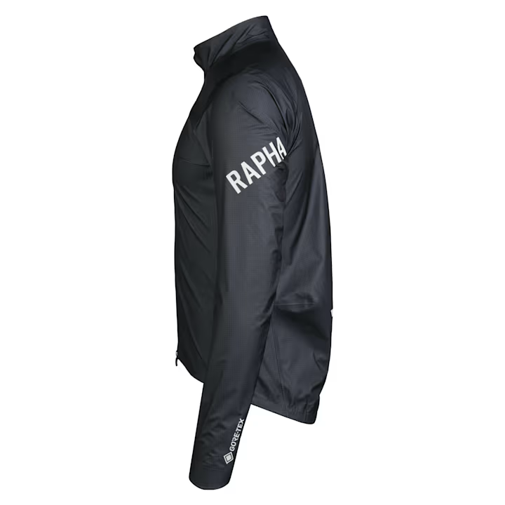 Rapha Pro Team Men's Gore-Tex Lightweight Rain Jacket Black