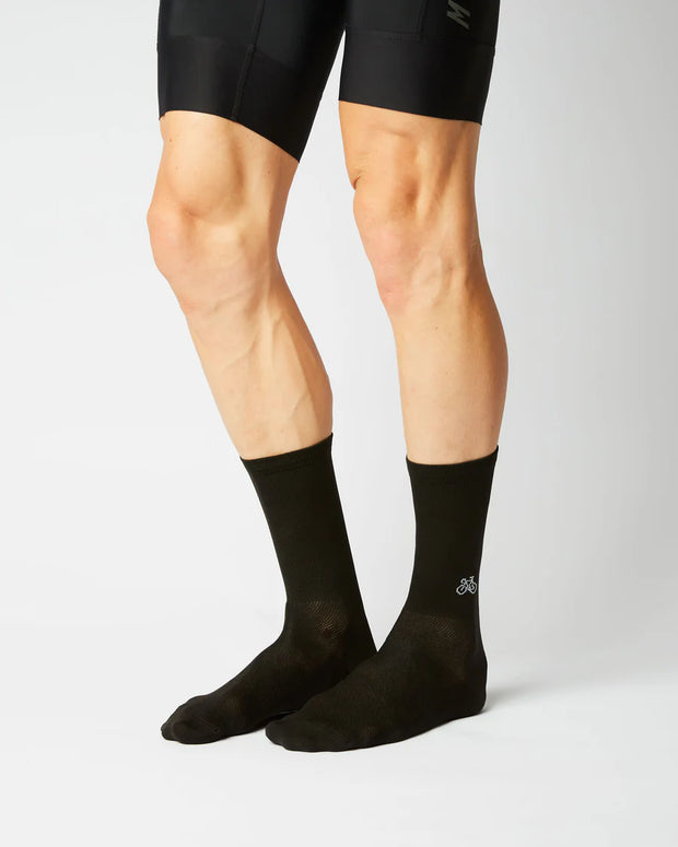 Fingerscrossed Classic Souvenir Bicycle Socks Black