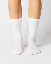 Fingerscrossed Classic Souvenir Enzian Socks White - Maats Cycling Culture