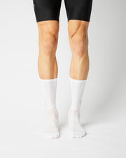 Fingerscrossed Classic Souvenir Kleeblatt Socks White - Maats Cycling Culture