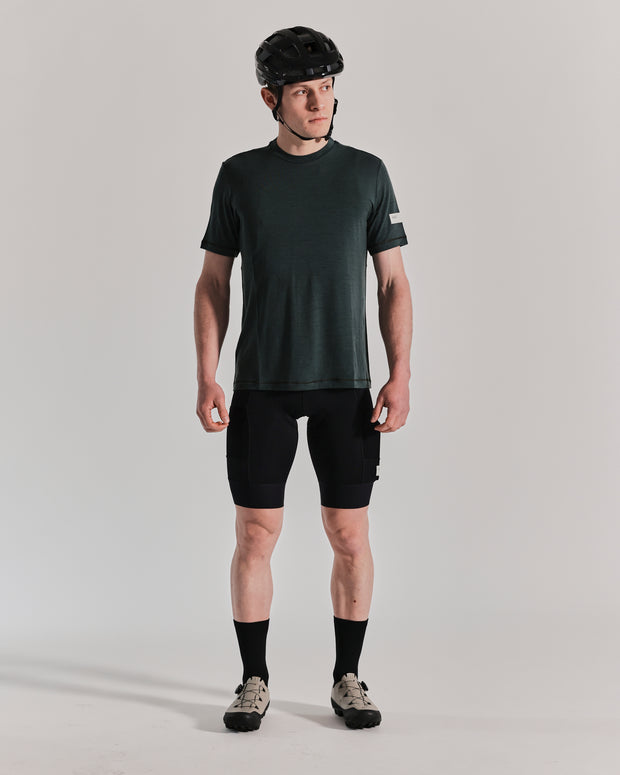 Albion All Road Merino Riding T-Shirt Pine