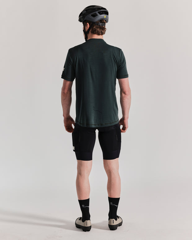 Albion All Road Merino Riding T-Shirt Pine