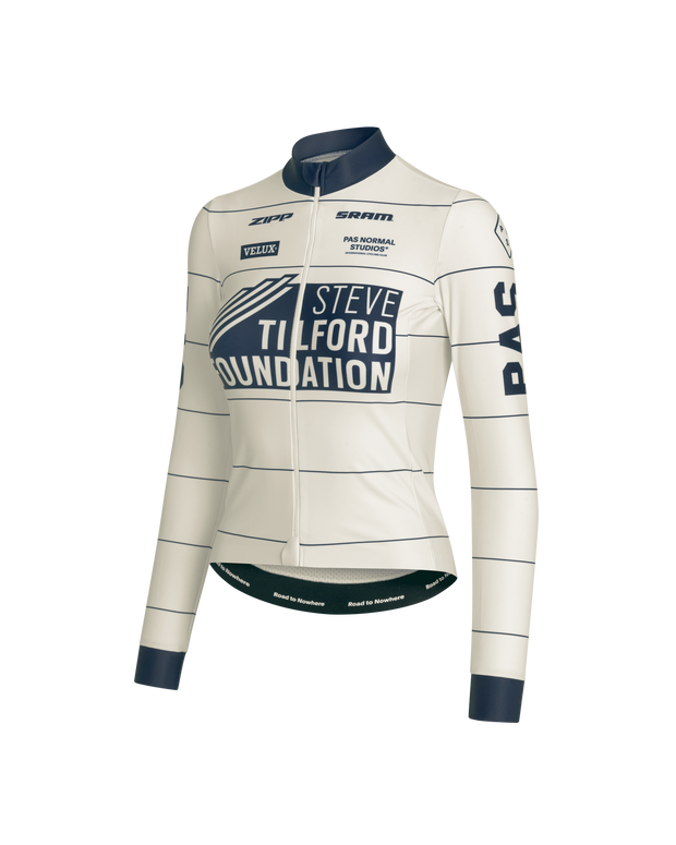 PNS x STFR Mechanism Women's Longsleeve Jersey Off-White