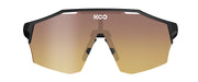 KOO Alibi Strade Bianche Sunglasses Black Matt - Sunrise Mirror