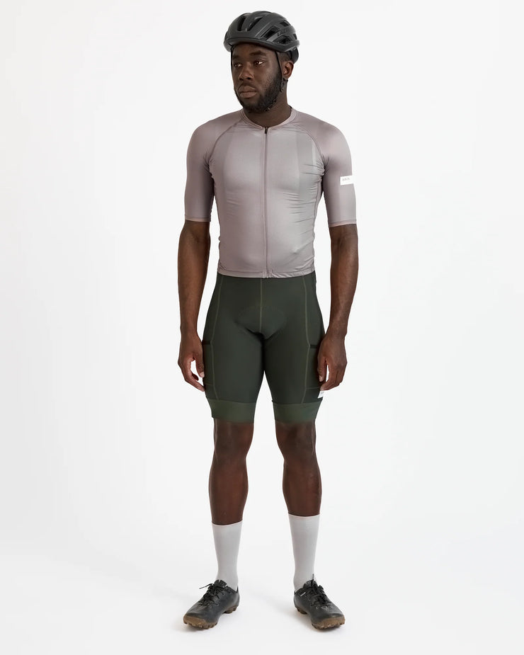 Albion ABR1 Men's Pocket Bib Shorts Rosin