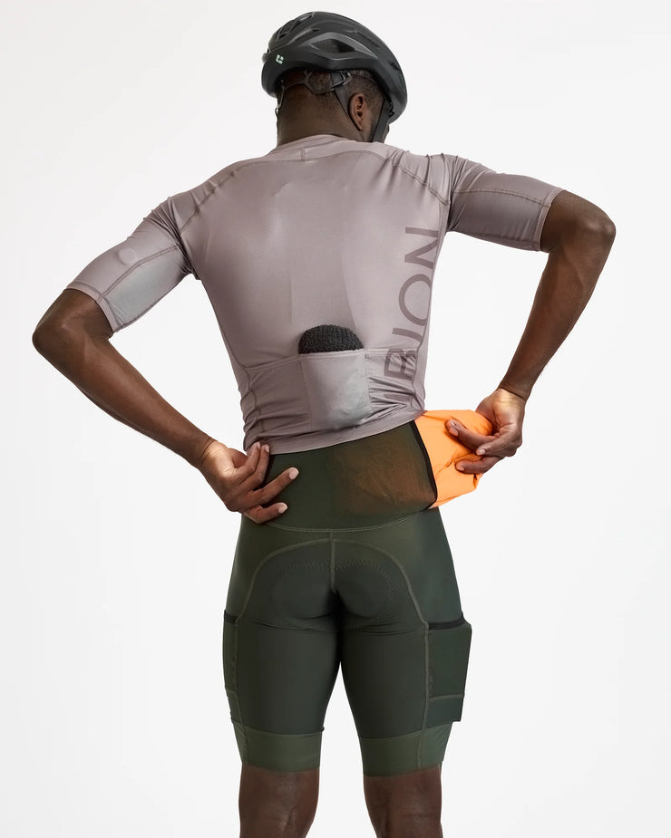 Albion ABR1 Men's Pocket Bib Shorts Rosin