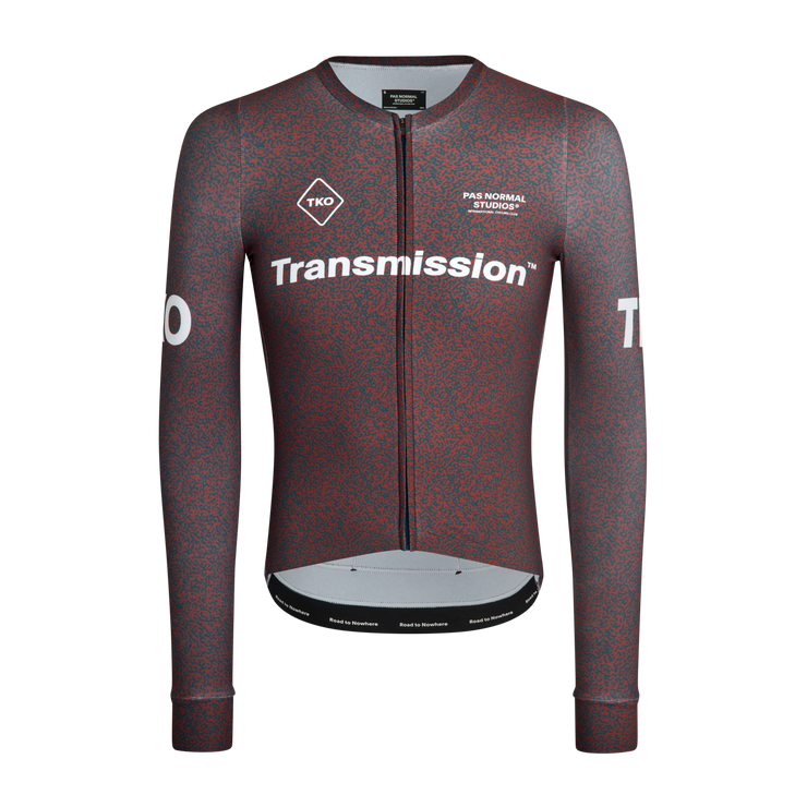 PNS T.K.O. Men's Longsleeve Jersey Mahogany Transmission