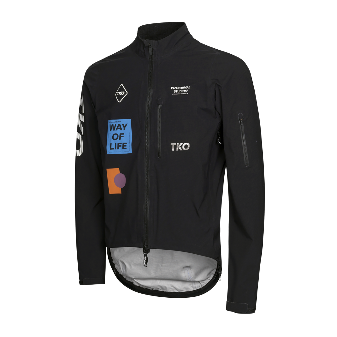 PNS T.K.O. Essential Men's Shield Jacket Black | Maats.cc – Maats.cc