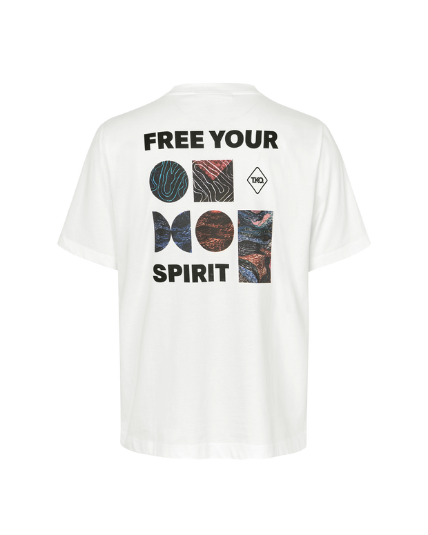 PNS T.K.O. Off-Race Graphic T-Shirt White