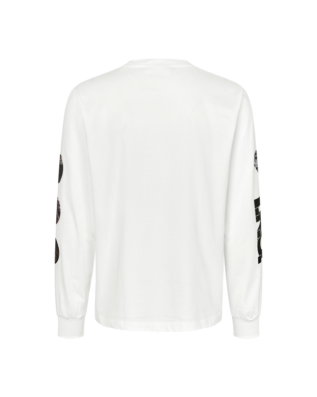 PNS T.K.O. Off-Race Long Sleeve T-Shirt White