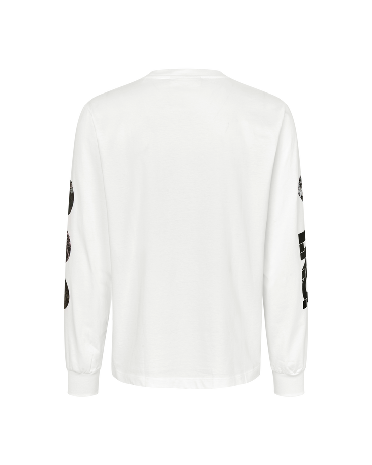 PNS T.K.O. Off-Race Long Sleeve T-Shirt White