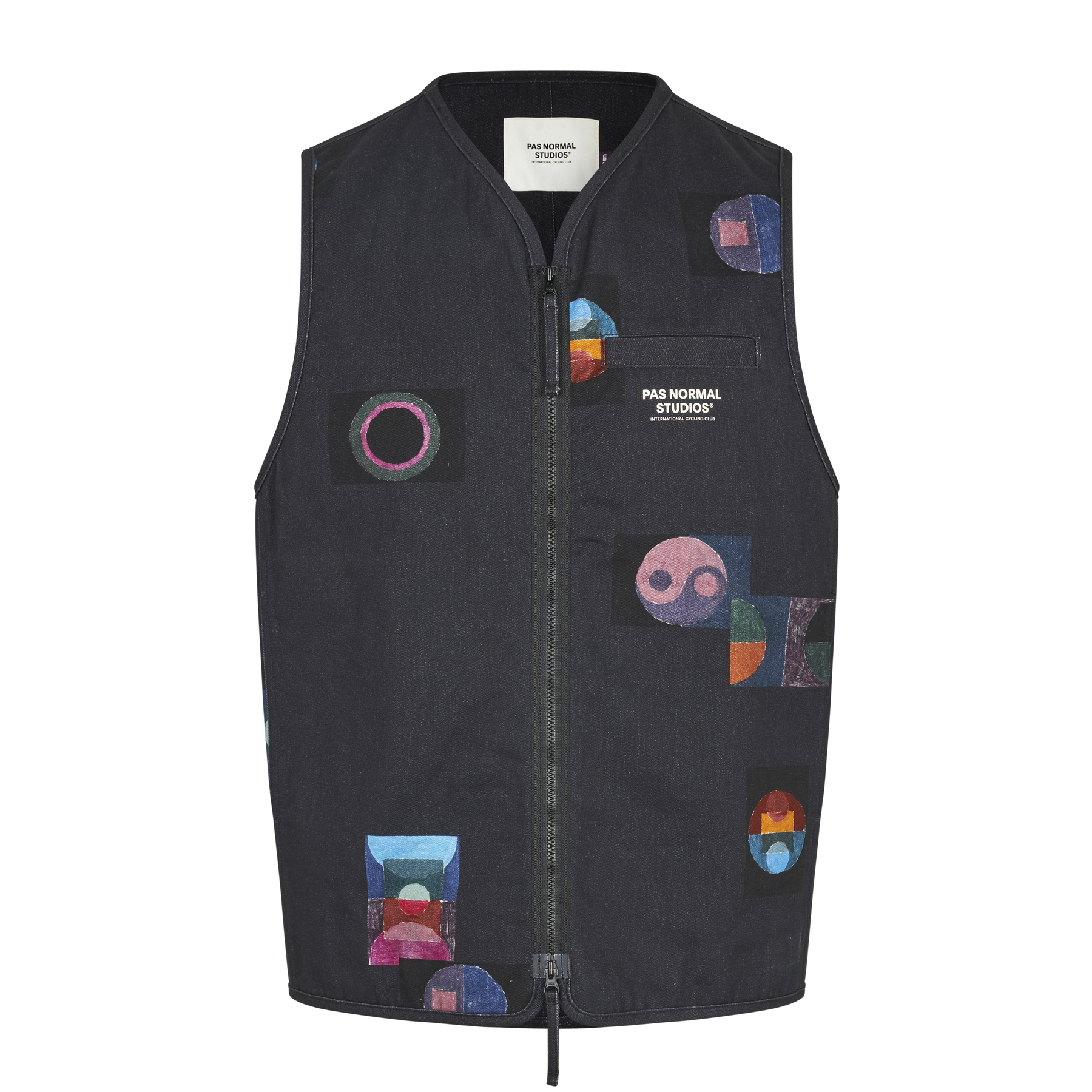 PNS T.K.O. Off-Race Cotton Twill Vest Charcoal | Maats.cc – Maats.cc