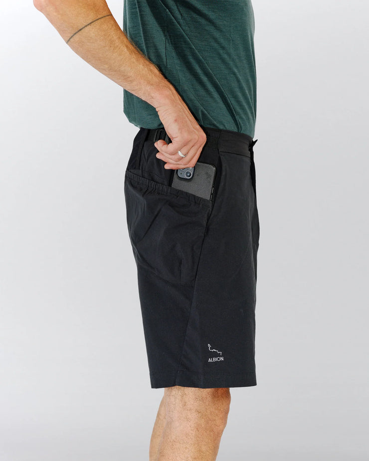 Albion Zoa Men's Shorts Charcoal/Olive Grey
