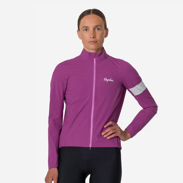 Rapha Core Women's Rain Jacket III Amethyst/White