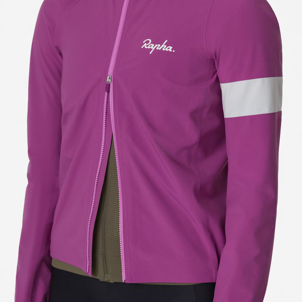 Rapha Core Women's Rain Jacket III Amethyst/White
