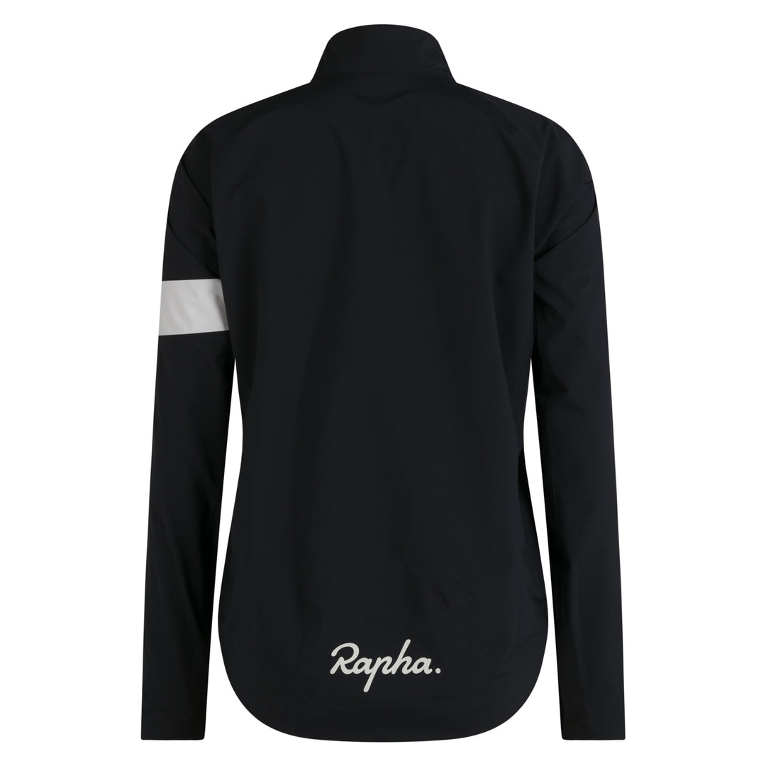 Rapha Core Women's Rain Jacket III Black/White | Maats.cc