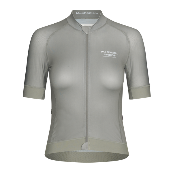 ウェア Women's Mechanism Jersey Ash Grey XS WOMEN_MechanismSSShirt_Mint_Fr