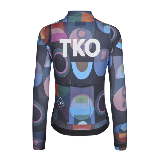 PNS T.K.O. Mechanism Women's Longsleeve Jersey Multi - Maats Cycling Culture