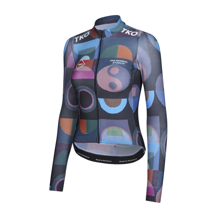 PNS T.K.O. Mechanism Women's Longsleeve Jersey Multi - Maats Cycling Culture