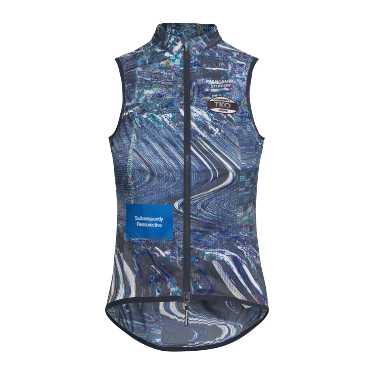 PNS T.K.O. Mechanism Women's Stow Away Gilet Human Error Blue