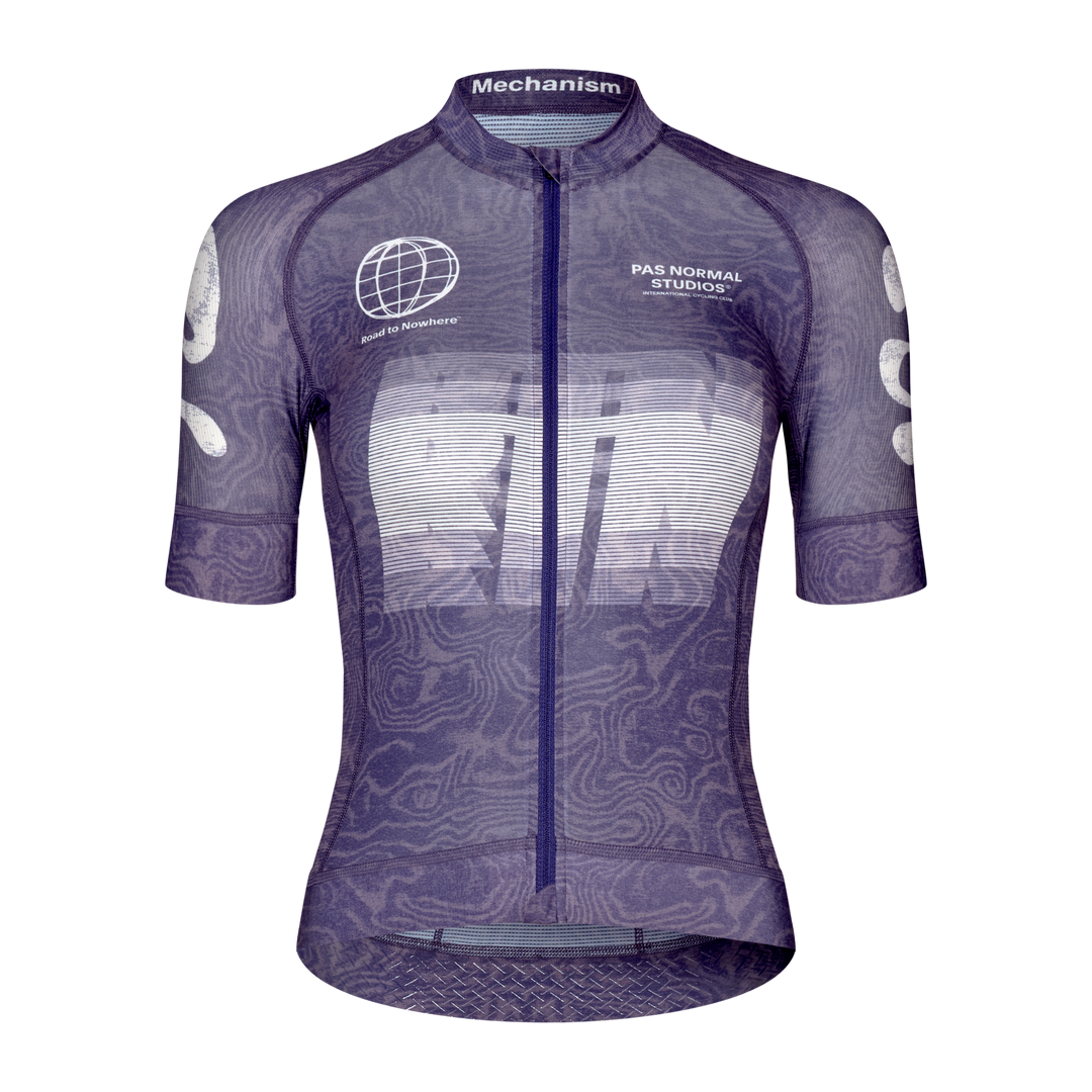 PNS Mechanism Logo Women's Jersey AOP RTN Dark Purple | Maats.cc