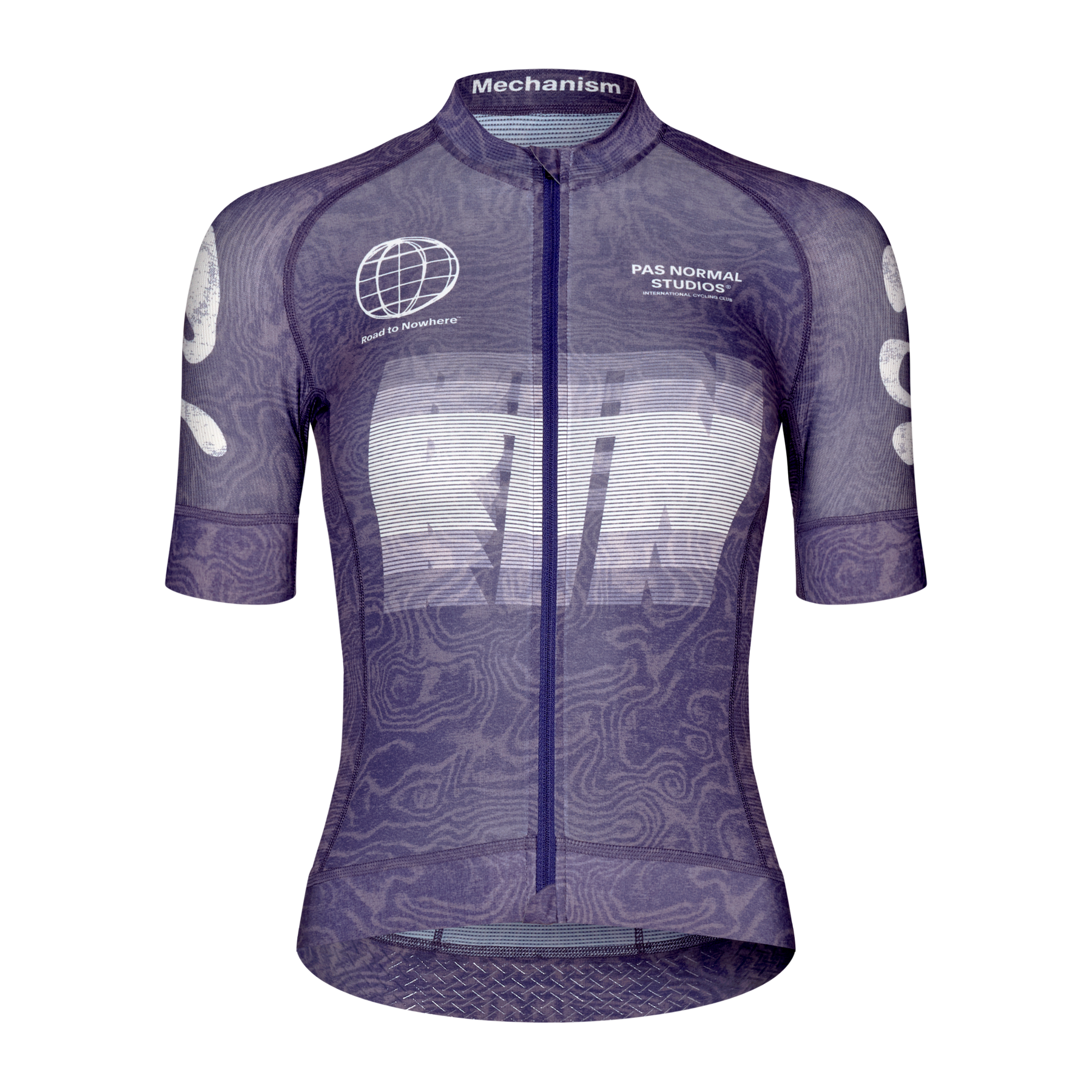 PNS Mechanism Logo Women's Jersey AOP RTN Dark Purple | Maats.cc